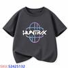 KPop Demon Hunters Children's cartoon print T-shirt