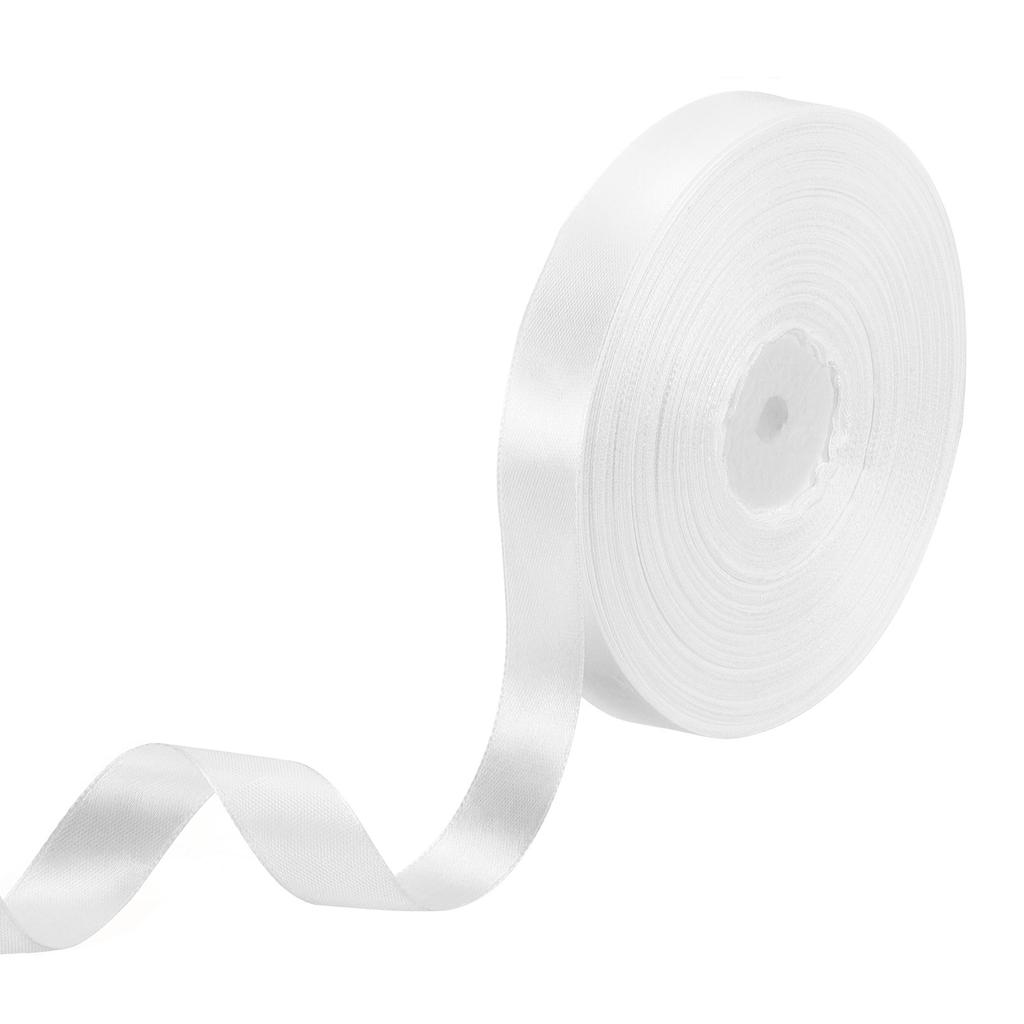 Satin Ribbon Single Fac Satin Ribbon for Craft Bow Handmade Gift Wrap Party Christmas Wedding Decorative Artificial Accessories