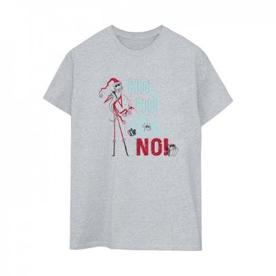 Damen/Damen The Nightmare Before Christmas Ho Ho No Baumwolle Boyfriend T-Shirt