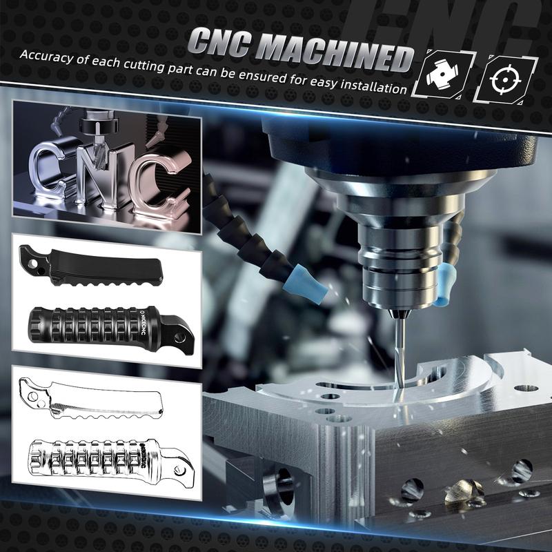 For Yamaha Tenere 700 T700 XTZ700 2019-2022 Rear Passenger Footrests Pegs TENERE700 T7 Rally Edition 2020-2022 Tracer 900/GT