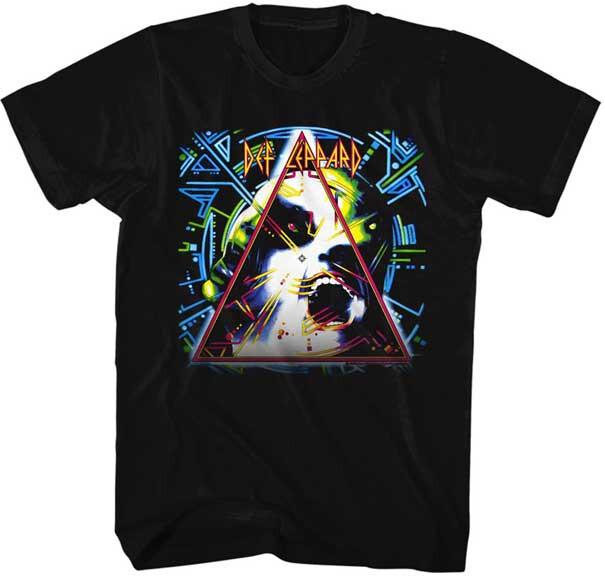 Def Leppard Hysteria Men T Shirt Rock Band Music Merch M