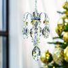 1pcs Rainbow Crystal Sun Catchers Window Hanging Crystals Snowflake Suncatcher for Windows Home Garden Craft Decoration