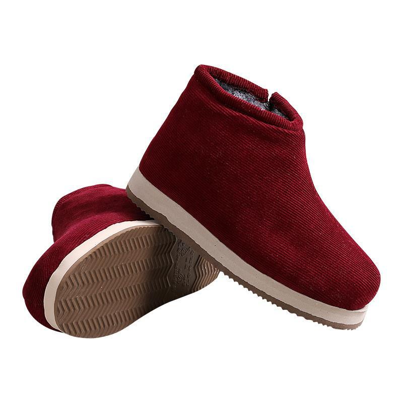 Winter Flats Women Snow Ankle Boots Short Plush Cotton Shoes Winter Designer Men Warm Casual Shoes Trend Walking Cotton Shoes