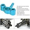 2Pcs RC Metal Steering Knuckles Replacement RC Aluminum Alloy Steering Hub Carrier for JLB 1Celsius10 Truck