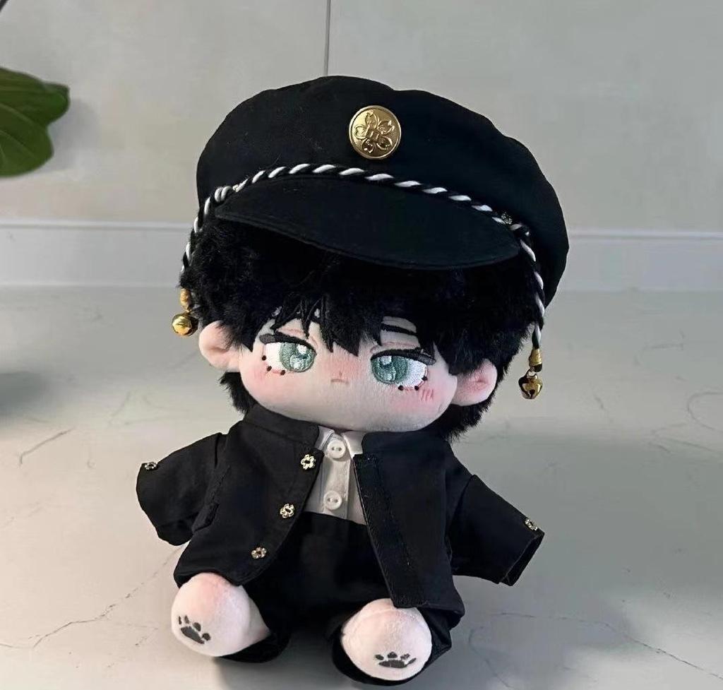 20cm Cool School Uniform Set for Cotton Dolls