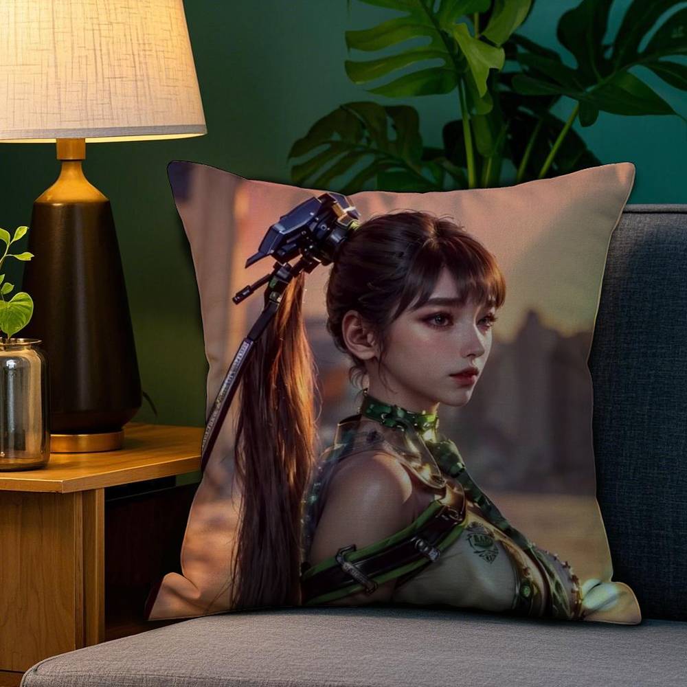 Game S-Stellar B-Blade Pillow Case Sofa Living Room Bedroom Double-sided Printing Square Cushion Nap Time Cushion Cover