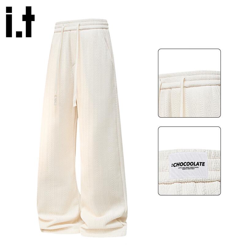 CHOCOOLATEit Men s Wheat Ear Pattern Loose Casual Pants 4XL