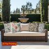 2D Floral 3D-Like Patterned Cushion Covers Pattern Cushion Cover Suitable For Sofa Bedroom Car Pillow Cover