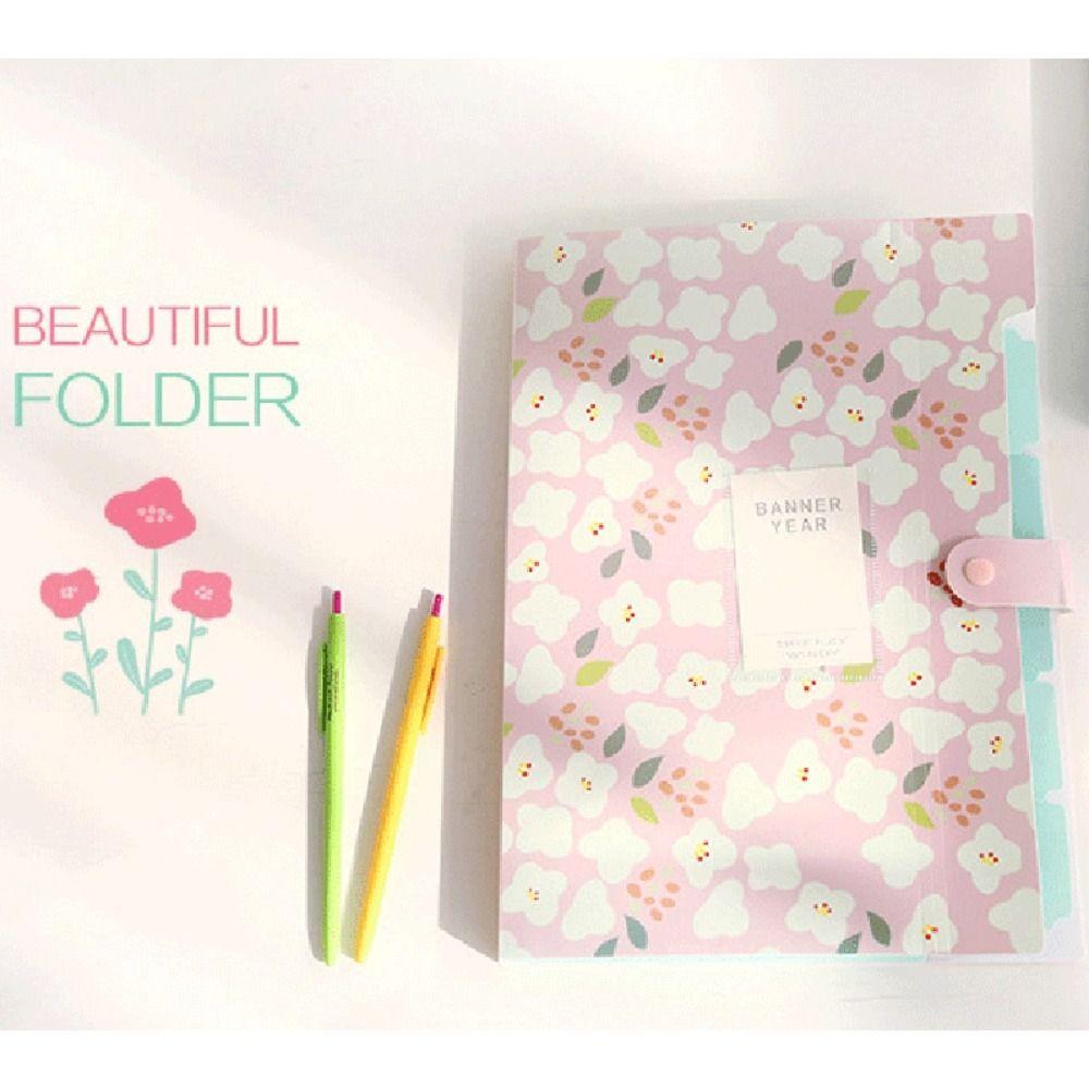 A4 File Folder Waterproof Test Paper Organiser New Organ Bag