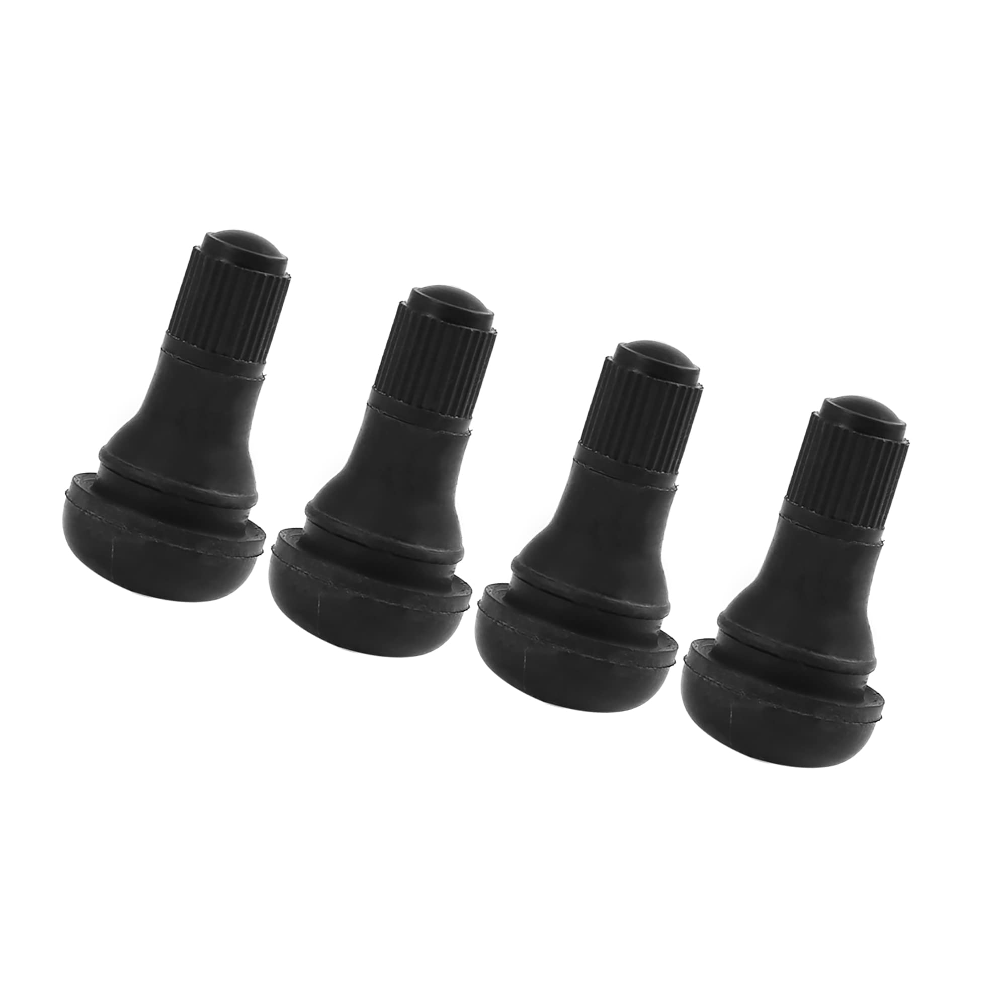 

ACROPIX Short Snap-in Tire Valve Stem Tires TR412 Universal Black 4pcs чорний