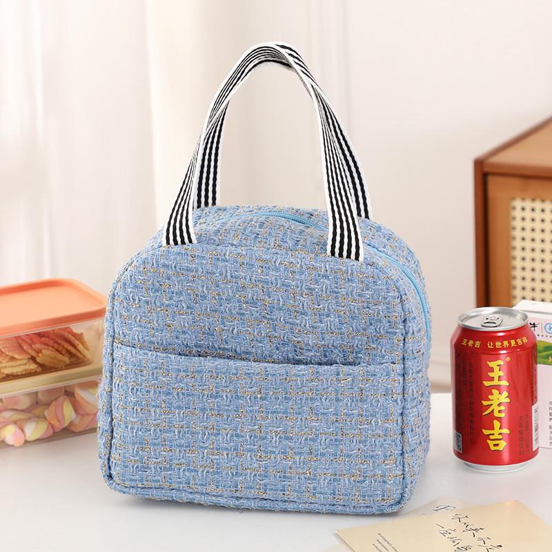 

Lunch Box Reusable Lunch Bags for Women Cute Lunchboxes Kawaii Animal Lunch Bag Cooler for Picnic Office Work Travel світло-синій колір