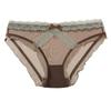 CINOON Perizoma Sexy Trasparente da Donna Basso con Bordi in Pizzo Fiocco Mutandine Ultra-Sottili Traspiranti Dolci & Seducenti Biancheria Intima Quotidiana