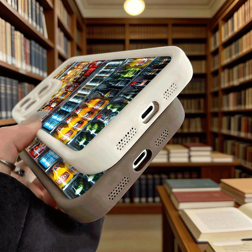 Fridge Full of Beer Bottles Soft TPU Phone Case for iPhone 17 16 15 14 13 12 11 Pro Max Plus Shockproof Anti-Slip Cover