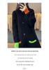 Cardigan di lana con cappuccio: Vestibilità Ampia, Lunghezza Medio-Lunga, Lavorazione Spessa per Autunno/Inverno, Maglione da Donna Stile Coreano