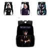 Large Capacity Wednesday The Adams Family Backpack – Schoolbag Travel Bag Kid Gift