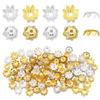 100Pcs Flowers Beads Caps 8/10/12mm Lotus Spacer beads Pendant Bead Tray for Jewelry Making Charms DIY Bracelet Necklace Earring