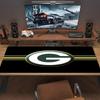 Green Bay Packers Tryck Kudde Halkfri Laptop Surfplatta Stor Musmatta XXL Mat Mini PC Spelmatta Med Låst kant
