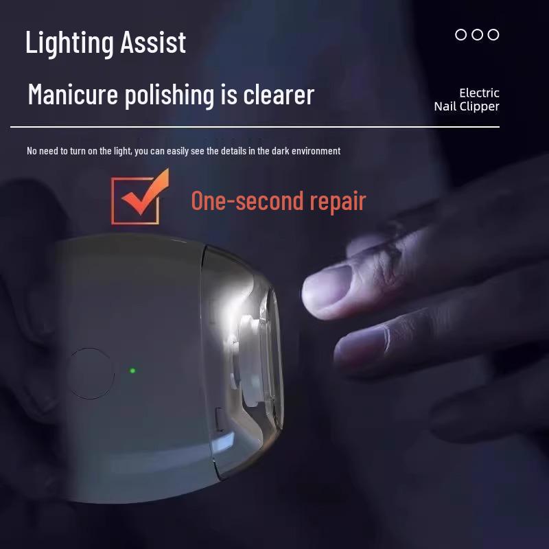 Fully Automatic Electric Nail Clipper & Trimmer for Babies, Children, and Elderly