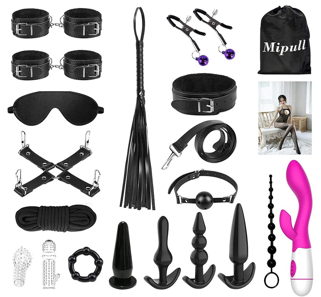Meccol SM SM SM SM SM Toys for Adult SM Toys for Adjustable Secret Set with Storage Bag Set, Restraints, Restraints, Restraints, Women, Toys,