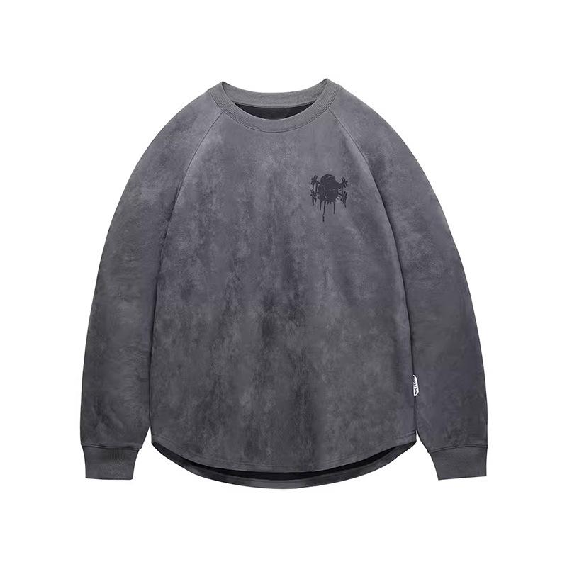 

American Soft High Quality Fabric Wrinkle-resistant Men s Street Sports Casual Breathable Loose Fashion Trend Comfortable Long Sleeve Tops 8XL