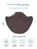 Men's Wide Brim Sun Hat with Face and Neck Protection for Outdoor Activities