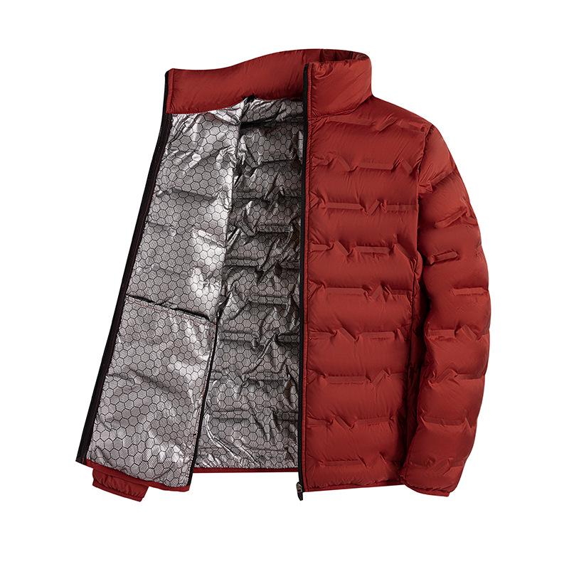 Herren Winter Graphen Leichte Entendaunenjacke - Warme & Lässige Oberbekleidung