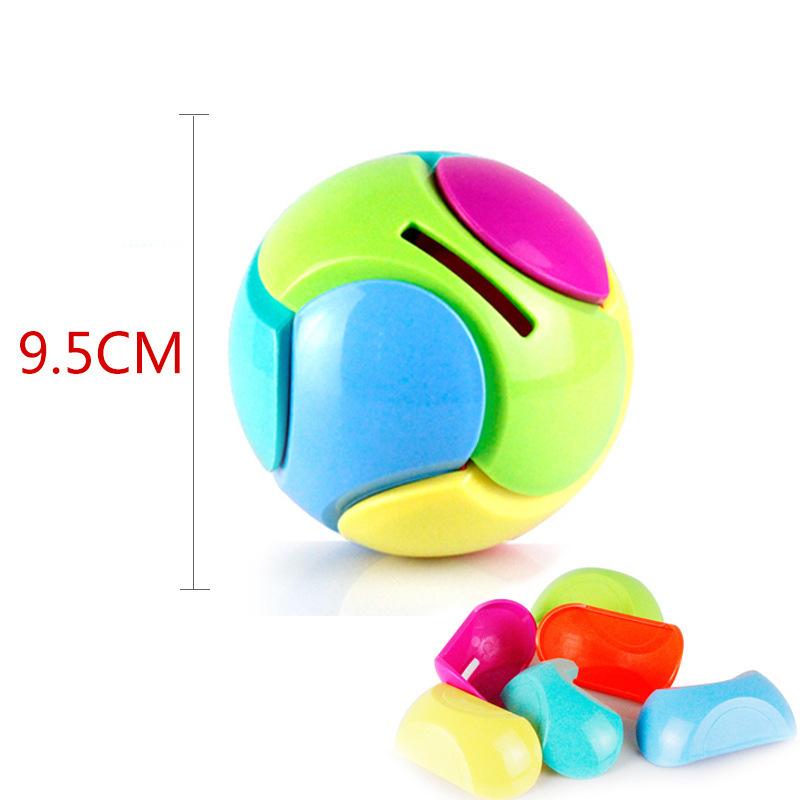 

- Early Education Assembly Piggy Bank, Gift Food Packaging Ball Piggy Bank