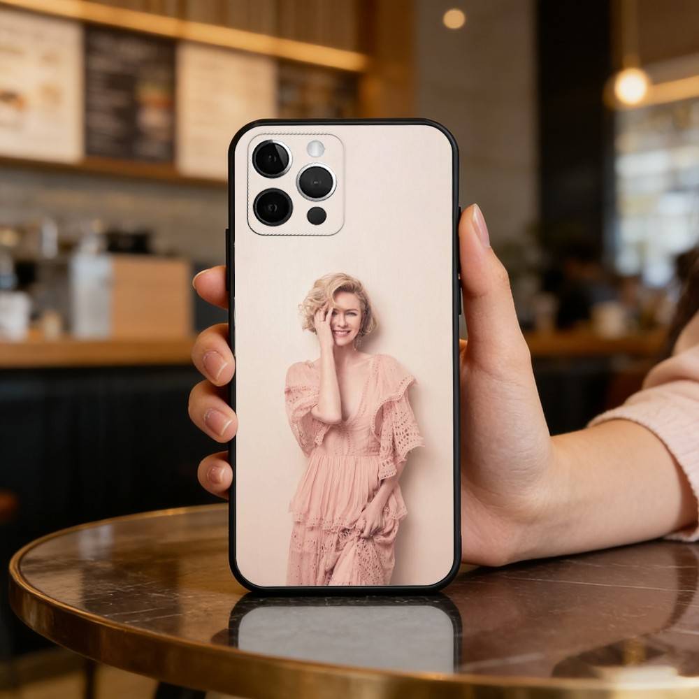 N-Naomi GOOD W-Watts Phone Case For iPhone 17,16,15,14,13,12,11 Plus,Pro Max,Soft Silicone Black Cover