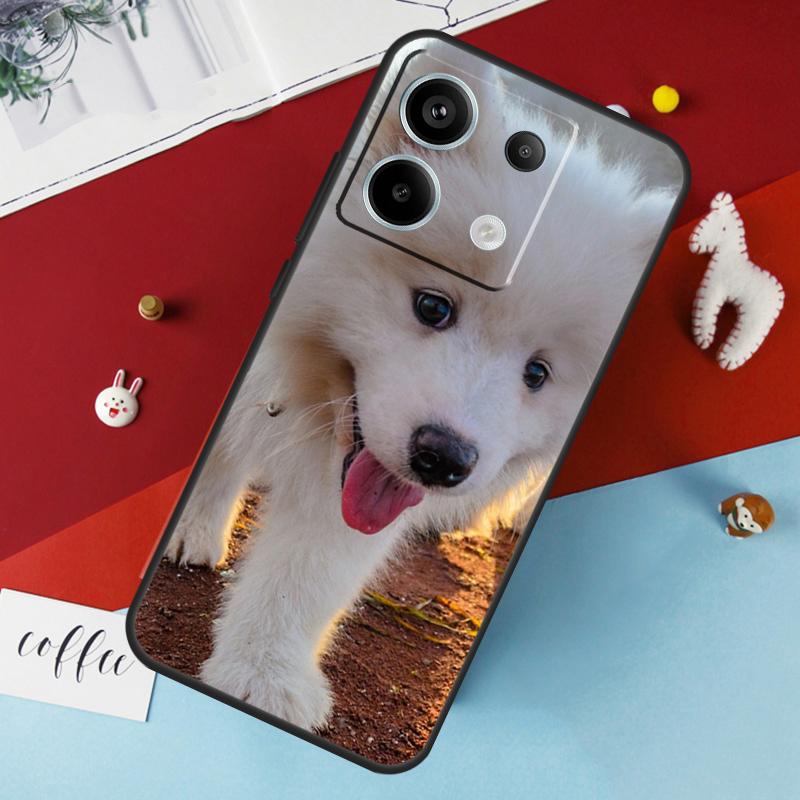 Samoyed Puppy Case For Xiaomi Redmi Note 14 Pro 13 12 11 10 15 Pro Plus Redmi 15 14C 10C 12C 13C 15C Cover