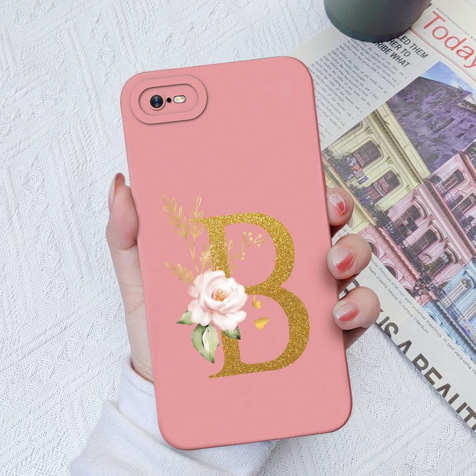 Für OPPO Realme C11 C12 C15 C33 C17 C35 C20 C30 Fall Luxus Schutzhülle Platz Flüssiges Silikon Weiche TPU Blume buchstaben Für Realme Funda Coque Stoßstange