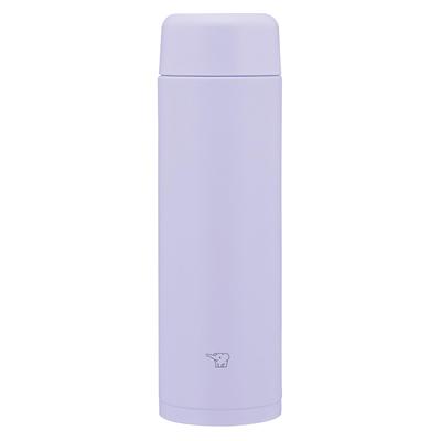 Zojirushi Mahobin Stainless Steel Mug Water Bottle 350ml Screw Type Dishwasher Safe Seamless Only 2 Care Points Lilac Purple SM-MS35-VM