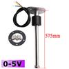 0-5V Boat Car Fuel Level Gauge Sensor Oil Liquid Tank Fuel Sender Unit Sensors 150/175/200/225/575mm Water Level Sensor Custom