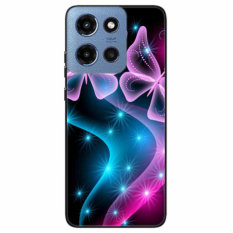 Phone Cases for Moto G 2025 5G Case Flowers Printing Silicone TPU Soft Covers for Motorola Moto G 2025 Back Shell For Moto G 5G