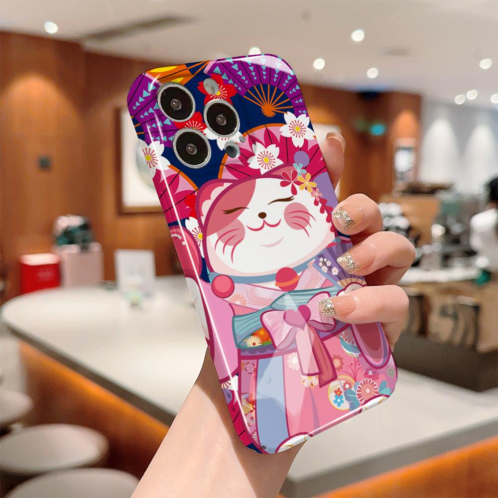 All-inclusive Film Phone Case Cartoon Fashion Design Hard Shell Full Cover Camera Shockproof Protection Case for OPPO Realme OnePlus Infinix Tecno