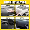 Dash Mat Dashmat For Ford F-150 F150 15-2018 16 17 Dash Cover Black Carpet H