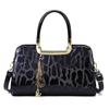 Women's Handbag New Patent Leather Stone Pattern Shoulder Bag, High-end Sense, Large Capacity Bag, Daily Commuting Handbag