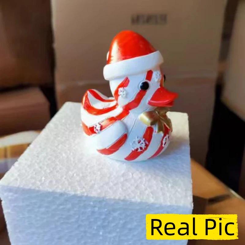 Creative Cartoon Abstract Christmas Duckling Hanging Decoration Holiday Party Gifts Home Office Desktop Fun Ornaments