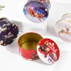 6/1pcs Christmas Gift Box Metal Tin Candy Cookie Packaging Box Containers Kids New Year Gift Decor Xmas Party Supplies Navidad
