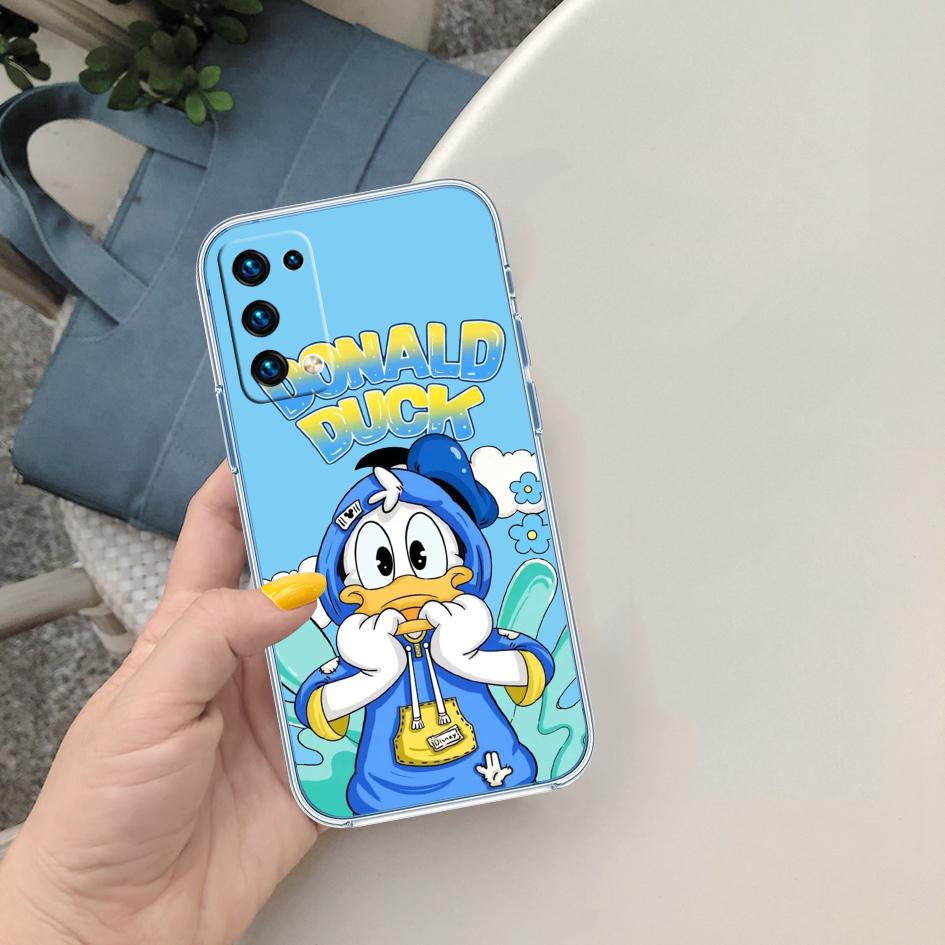 CJ47 DuckTales Donald Duck Phone Case for Motorola Moto Edge 20 30 40 50 S30 Fusion Ultra Pro Neo Lite + G200 G23