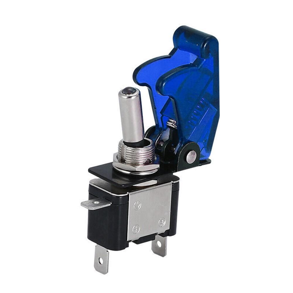 

Высококачественный тумблер включения/выключения ASW-07D LED-подсветка Полупрозрачная крышка 12 В 20 А