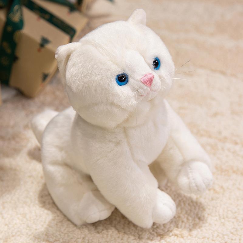 Sitting Love Bear Doll Teddy Bear Plush Toy Cat Doll Three Cat Cat Children Comfort Doll Gift