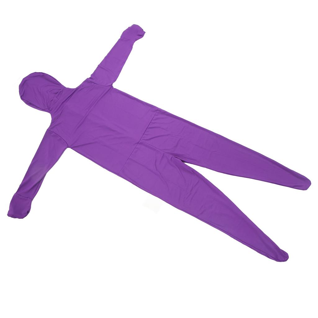 Bildschirm-Body Polyvinylchloridfaser Lila Unsichtbar Fotografie Chromakey-Anzug für Video