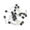 100PCS Transistors Set 2N2222 2N3904 2N3906 2N5401 2N5551 5 Types Transistors Kit NPN PNP 20pcs Each Values Electronics Kit