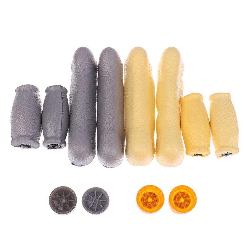 6Pcs/Set Axillary Crutch Accessories Kit Pads Replacement Antislip Rubber Underarm Cushions Hand Pad Accessories