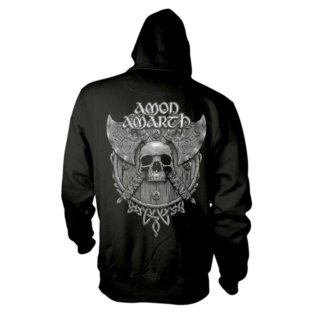 Amon Amarth Unisex Adult Skull Hoodie