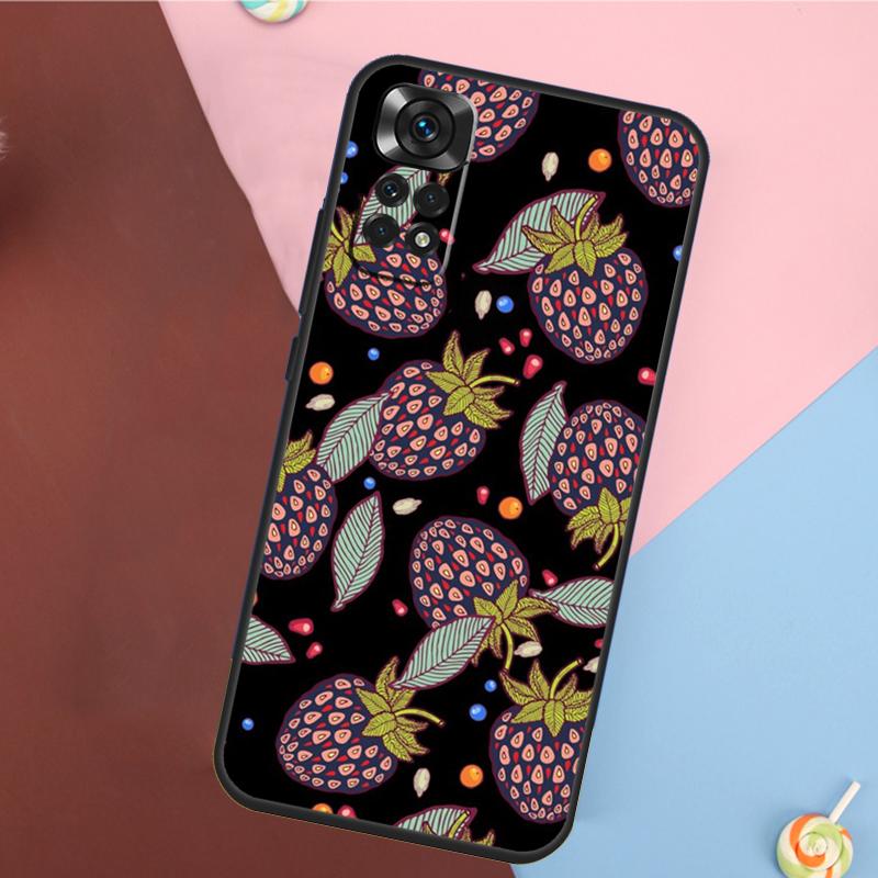 Avocado Pear Papaya Fruit Cover For Xiaomi Redmi Note 14 13 12 9 10 11 Pro 9S 10S 11S 12S Redmi 14C 10C 12C 13C Case