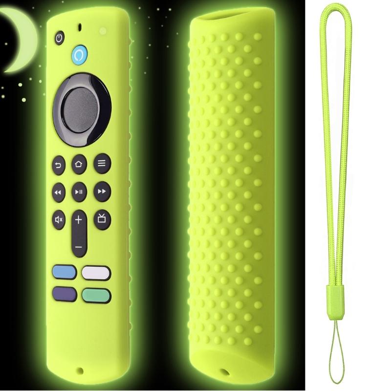 Custodia in Silicone per Telecomandi Fire TVStick 4K 2023 Cover Protettiva Scatola Antiscivolo Borsa Manicotto Antipolvere