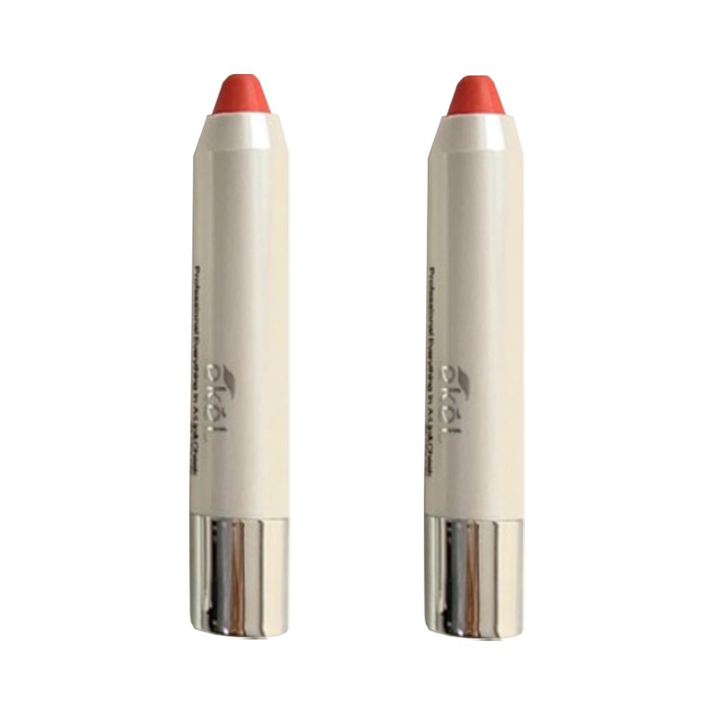 

EKEL Professional Everything Lip & Cheek White 3g 1+1 (21 вариант) #SHINY ORANGE 2PCS