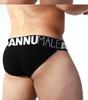 ADANNU Men's Low-Rise High-Cut Cotton Body-Shaping Briefs – Comfortable, Trendy, Solid Color.