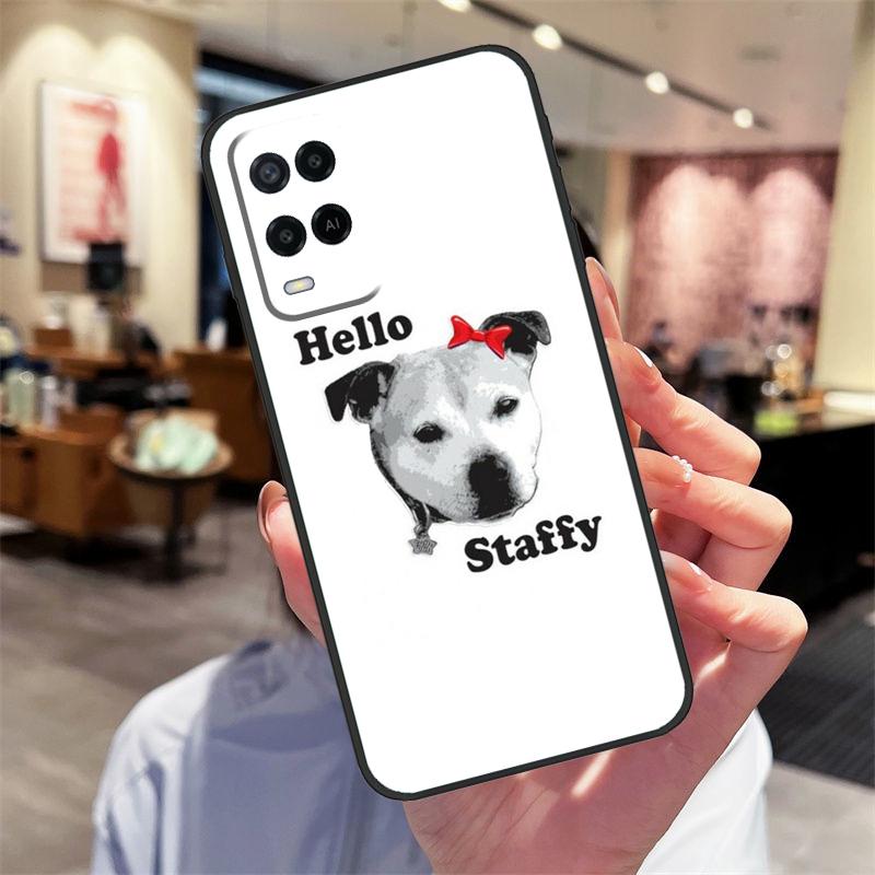 

Staffy Staffordshire Bull Terrier Case For Oppo A94 A54 A40 A60 A80 A98 A78 A18 A38 A58 A16 A76 A96 A17 A77 A74 A57S A15 Cover OPPO A57s